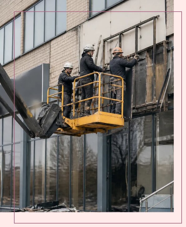 Демонтаж наружной рекламы в Новокубанске по цене от 5719 р. | Аванза-Нкб